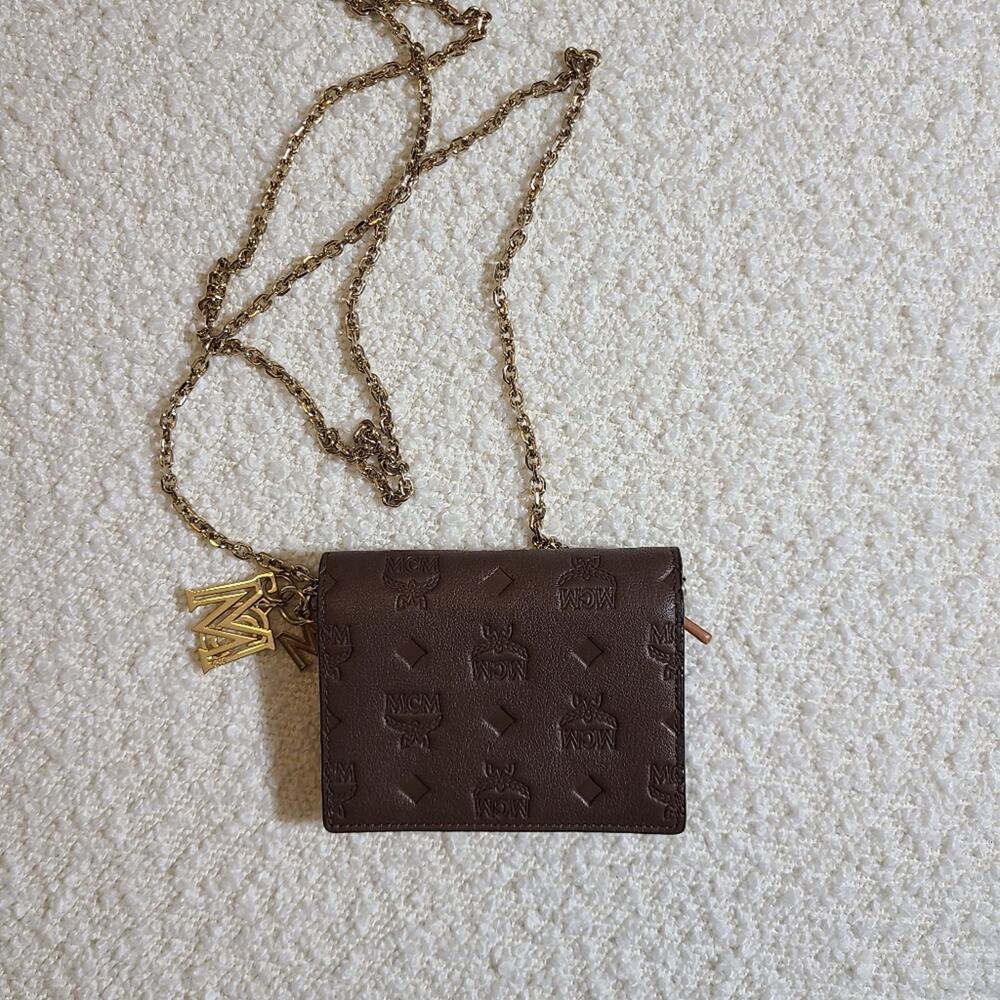 Mcm Klara Mini Monogram Wallet - image 5
